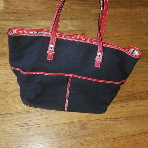 Kate Spade Leather & Canvas Tote - Picture 5 of 8